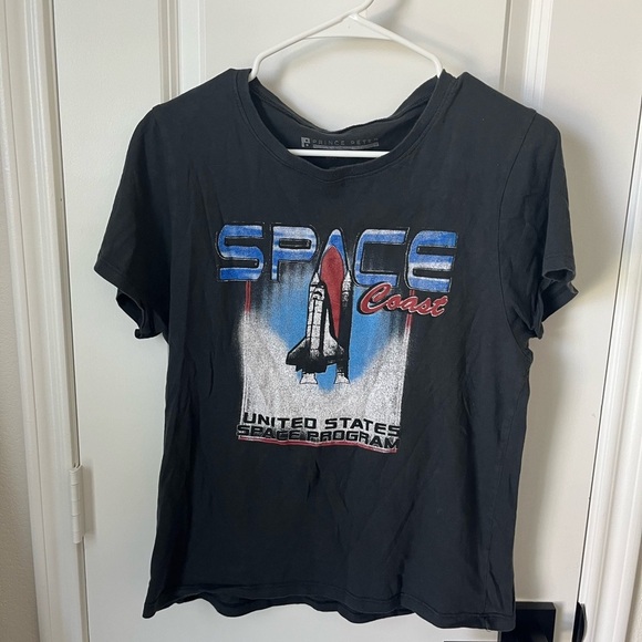 Prince Peter Collection Tops - Women’s Black Prince Peter Space Coast T-shirt - M